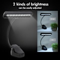 Miniatyrbild 5 av 5: Justerbara USB Clip-On LED Skrivbordslampor med Uppladdningsbart Batteri för Notställ
