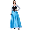 Miniatyrbild 4 av 6: Vuxen Halloween Cosplay Klänning för Lilla Sjöjungfrun Ariel Prinsessa M