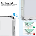 Pikkukuva 8 / 10: Samsung Galaxy A51 - Korttikotelo Suoja Läpinäkyvä Transparent