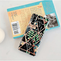 Miniatyrbillede 2 af 4: Huawei P30 Pro - Geometrisk Blomster Etui Svart