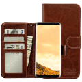 Miniatyrbillede 2 af 7: Beskyt din Galaxy S8 - Læderetuier Brun