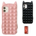 Pikkukuva 1 / 6: iPhone 11 - Kotelosuoja Pop It Fidget Svart