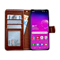 Miniatyrbillede 5 af 9: Samsung Galaxy S10 - PU Læder Pung Etui Svart