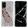 Miniatyrbillede 1 af 5: Samsung Galaxy A71 - Marmorbeskyttelse Svart