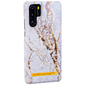 Miniatyrbillede 5 af 9: Huawei P30 Pro - Etui Beskyttelse Blomster / Marmor Svart