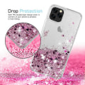 Miniatyrbild 5 av 6: iPhone 11 - Flytande Glitter 3D Bling Skal Case