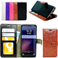 Miniatyrbillede 1 af 6: Samsung Galaxy S8 - PU Læder Pung Etui/Tegnebog
