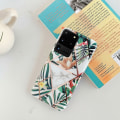 Miniatyrbillede 2 af 7: Samsung Galaxy S20 Ultra - Geometrisk Blomster Etui Vit