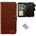 Miniatyrbillede 1 af 3: iPhone 11 - PU læderpung etui Brun
