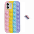 Miniatyrbillede 1 af 9: iPhone 12/12 Pro - Etui Beskyttelse Pop It Fidget iPhone 12
