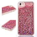 Pikkukuva 2 / 10: iPhone 7/8/SE (2020 & 2022) - Liikkuva glitter 3D Bling -puhelinkotelo