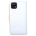 Miniatyrbillede 6 af 10: Samsung Galaxy A22 5G - PU Læder Pung Etui Vit