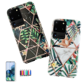 Miniatyrbillede 1 af 7: Samsung Galaxy S20 Ultra - Geometrisk Blomster Etui Svart