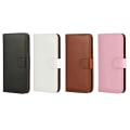 Miniatyrbillede 1 af 9: Glat læder etui til Galaxy S9 - Etui & Pung Vit