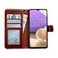 Miniatyrbillede 3 af 10: Samsung Galaxy A22 5G - PU Læder Pung Etui Brun