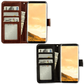 Miniatyrbillede 6 af 7: Komfort & Beskyttelse S9 med Læder - Samsung Galaxy S9 Etui Svart