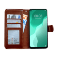Miniatyrbillede 3 af 10: Huawei P40 Lite - PU Læderpung Etui Brun
