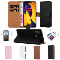 Miniatyrbillede 1 af 6: Beskyt din Huawei P20 Lite - Læder etui! Brun