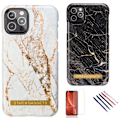 Miniatyrbillede 5 af 9: iPhone 12 Pro Max - Marmorbeskyttelse Svart
