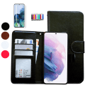 Miniatyrbillede 1 af 9: Samsung Galaxy A14 5G - PU Læder Pung Etui Svart