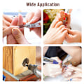 Pikkukuva 6 / 6: 100-pack Nagelpolerings Sandpapper Manikyr & Pedikyr M