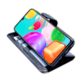 Miniatyrbillede 10 af 10: Samsung Galaxy A41 - PU Læder Pung Etui Svart
