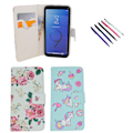 Pikkukuva 1 / 3: Samsung Galaxy S9 - PU Nahkainen Lompakkokotelo Rosa