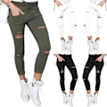 Pikkukuva 1 / 5: Farkut Leggings Stretch Jeggings XL2 - Grön