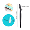 Miniatyrbillede 7 af 7: 3 stk. Øjenbryns trimmer - Eyebrow Razor