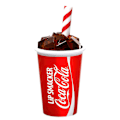 Miniatyrbillede 4 af 6: Lip Smacker Coca-Cola / Fanta Jordgubbssmag Röd