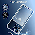 Miniatyrbillede 9 af 10: iPhone 14 Pro - Beskyttelse til kortlomme - Transparent Transparent