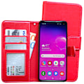 Miniatyrbillede 7 af 10: Samsung Galaxy S10e - PU Læderpung Etui Vit