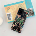 Miniatyrbillede 5 af 6: Samsung Galaxy A21s - Geometrisk Blomster Etui Vit