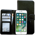 Miniatyrbillede 5 af 10: Smart pung etui & stylus pen til iPhone 7/8/SE Svart