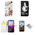 Pikkukuva 1 / 3: Huawei P20 Pro - PU nahkainen lompakkokotelo Svart