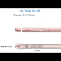 Pikkukuva 5 / 9: iPhone 7 Plus / 8 Plus - Korttikotelo Suoja Läpinäkyvä