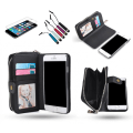 Miniatyrbillede 1 af 10: 3-i-1-pakke til iPhone 6/6S - Pungetui & Magnetisk etui Rosa