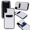 Miniatyrbillede 4 af 8: iPhone X/Xs - Læderetui/pung + Beskyttelse Vit