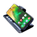 Miniatyrbillede 10 af 10: Samsung Galaxy A50 - PU Læder Pung Etui Svart