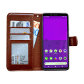 Pikkukuva 3 / 10: Sony Xperia 10 II - PU Nahkainen Lompakkokotelo Vit