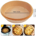 Miniatyrbillede 7 af 10: 100 stk. engangspapir til luftfriture, non-stick bagepapir