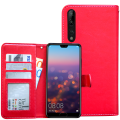 Miniatyrbillede 4 af 7: Huawei P20 Pro - PU Læder Pung Etui + Ring Brun