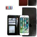 Miniatyrbillede 1 af 5: iPhone 7/8/SE (2020 & 2022) - PU Læderpung Etui Brun