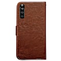 Miniatyrbillede 3 af 9: Sony Xperia 10 II - PU Læder Pung Etui Svart