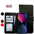 Miniatyrbillede 1 af 10: iPhone 14 - PU Læder Pung Etui Vit