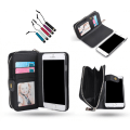 Miniatyrbillede 1 af 10: iPhone 6/6S - Pungetui & Magnetisk Etui + Pen Röd