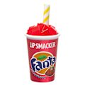 Miniatyrbillede 2 af 6: Lip Smacker Coca-Cola / Fanta Jordgubbssmag Röd