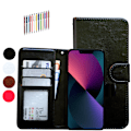 Miniatyrbillede 1 af 10: iPhone 14 - PU Læder Pung Etui Vit