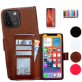 Pikkukuva 1 / 10: Suojaa iPhone 13 Pro -nahkakotelolla! Svart