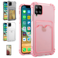 Miniatyrbillede 1 af 11: Samsung Galaxy A12 / A12 5G - Kortbeskyttelsesetui Transparent Genomskinlig